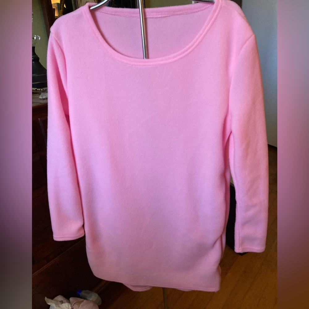 Pink Fleece Top